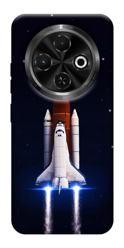 Чохол itsPrint Rocket launch для TECNO Spark 30C, космос, купити оптом з доставкою