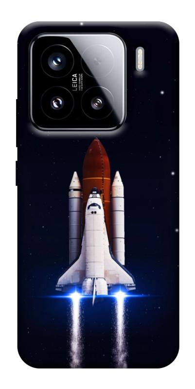 Чехол itsPrint Rocket launch для Xiaomi 15, космос, купить оптом с доставкой
