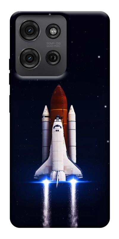 Чехол itsPrint Rocket launch для Motorola Moto G75 5G, космос, купить оптом с доставкой