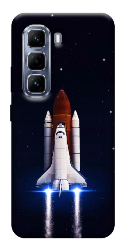 Чехол itsPrint Rocket launch для Infinix Hot 50 Pro, космос, купить оптом с доставкой