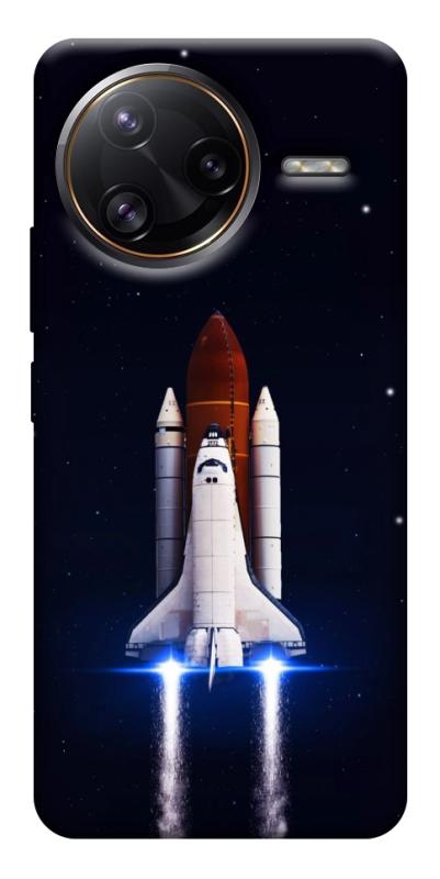 Чехол itsPrint Rocket launch для Xiaomi Poco F7, космос, купить оптом с доставкой