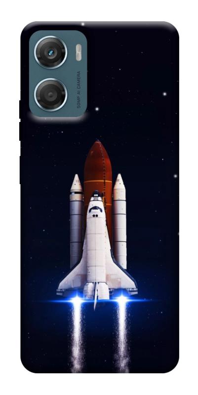 Чехол itsPrint Rocket launch для Motorola Moto G06, космос, купить оптом с доставкой