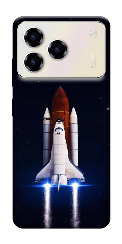 Чохол itsPrint Rocket launch для ZTE Blade A76, космос, купити оптом з доставкою