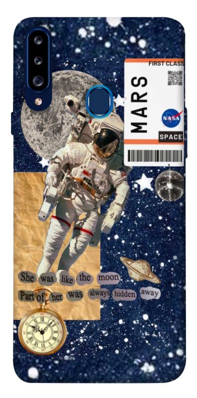 Чохол itsPrint Space collage для Samsung Galaxy A20s, космос, купити оптом з доставкою