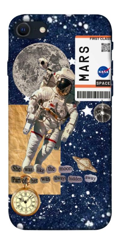 Чехол itsPrint Space collage для Apple iPhone SE (2020), космос, купить оптом с доставкой