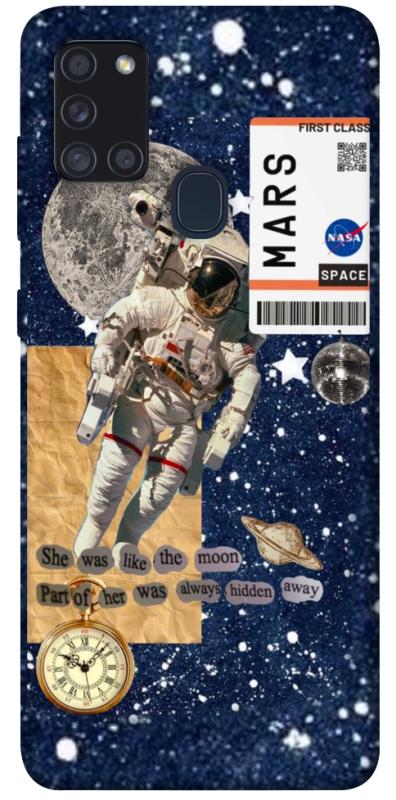Чехол itsPrint Space collage для Samsung Galaxy A21s, космос, купить оптом с доставкой