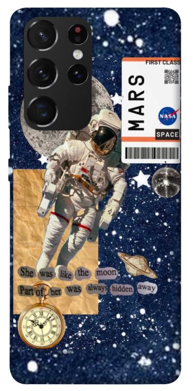 Чехол itsPrint Space collage для Samsung Galaxy S21 Ultra, космос, купить оптом с доставкой