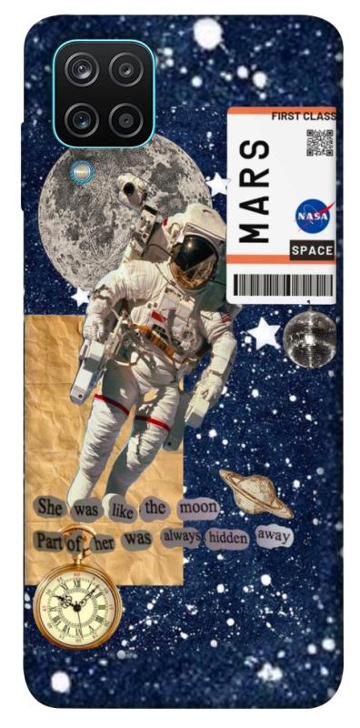 Чехол itsPrint Space collage для Samsung Galaxy A12, космос, купить оптом с доставкой