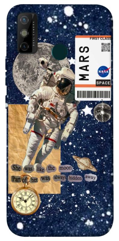 Чехол itsPrint Space collage для TECNO Spark 6 Go, космос, купить оптом с доставкой