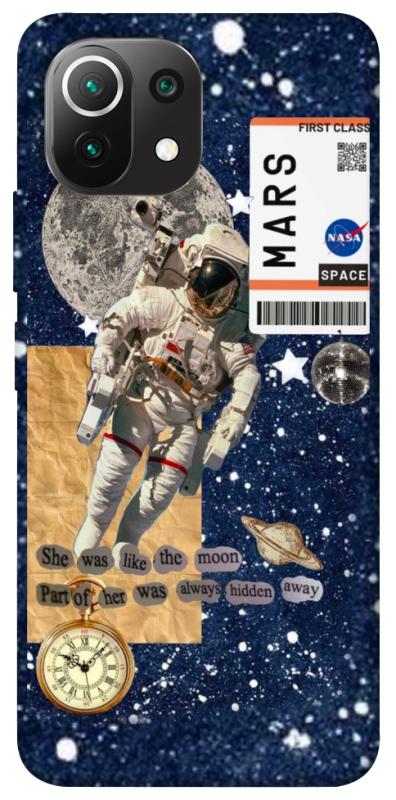 Чехол itsPrint Space collage для Xiaomi Mi 11 Lite, космос, купить оптом с доставкой
