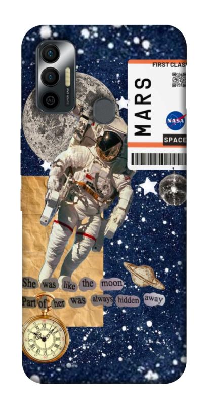 Чехол itsPrint Space collage для TECNO Spark 7, космос, купить оптом с доставкой