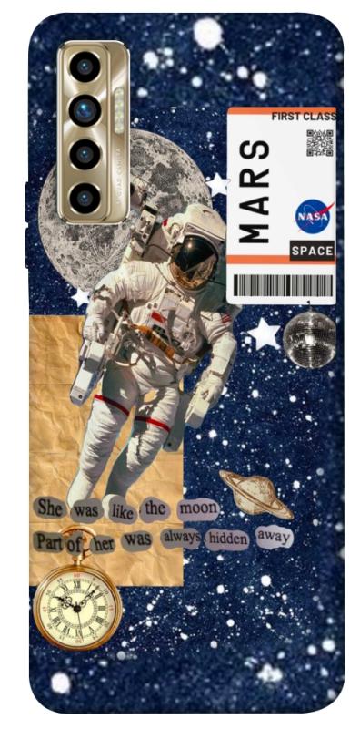 Чехол itsPrint Space collage для TECNO Camon 17P, космос, купить оптом с доставкой