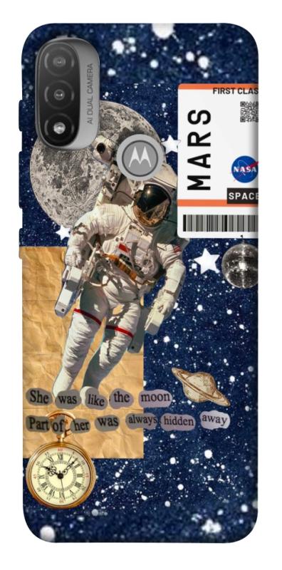 Чехол itsPrint Space collage для Motorola Moto E20, космос, купить оптом с доставкой
