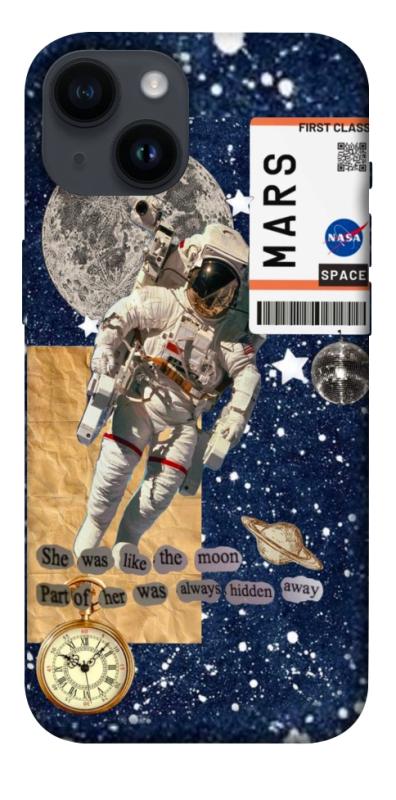 Чехол itsPrint Space collage для Apple iPhone 14 (6.1"), космос, купить оптом с доставкой