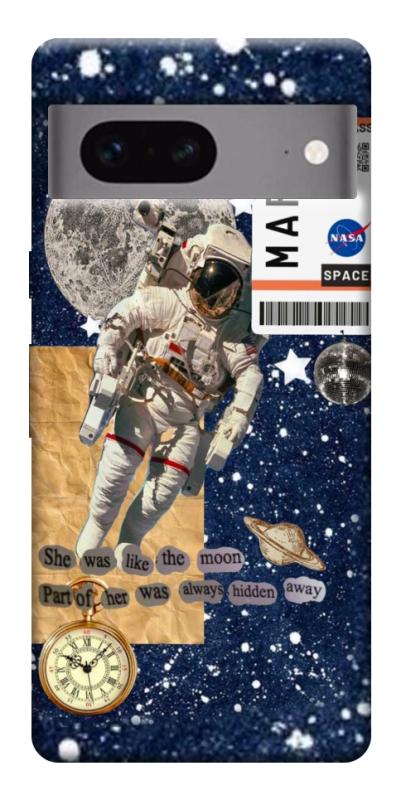 Чехол itsPrint Space collage для Google Pixel 7, космос, купить оптом с доставкой