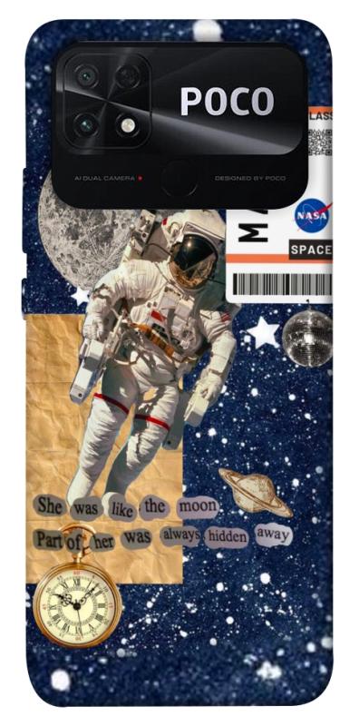Чехол itsPrint Space collage для Xiaomi Poco C40, космос, купить оптом с доставкой