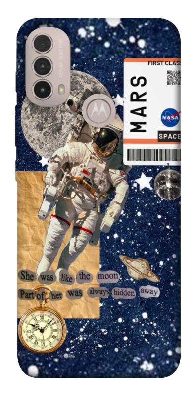 Чехол itsPrint Space collage для Motorola Moto E40, космос, купить оптом с доставкой