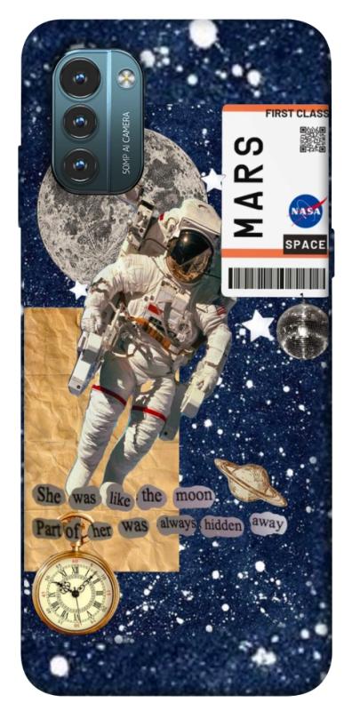 Чехол itsPrint Space collage для Nokia G21, космос, купить оптом с доставкой