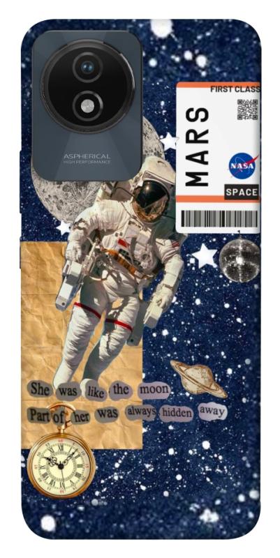 Чехол itsPrint Space collage для Vivo Y02, космос, купить оптом с доставкой