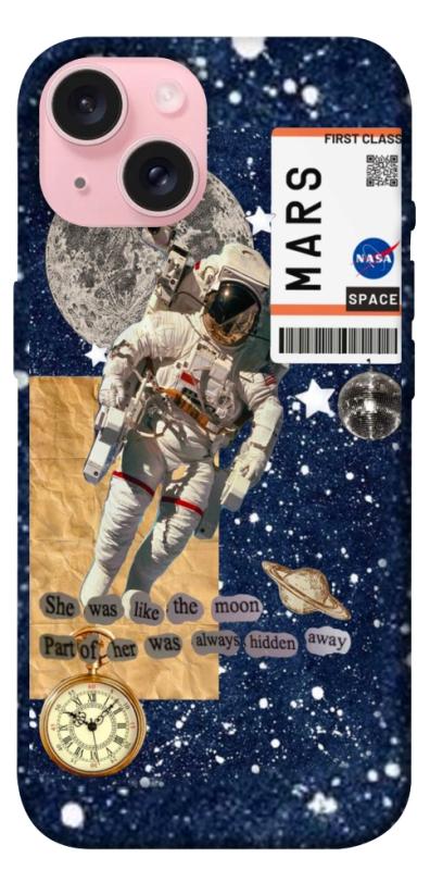 Чехол itsPrint Space collage для Apple iPhone 15 (6.1"), космос, купить оптом с доставкой