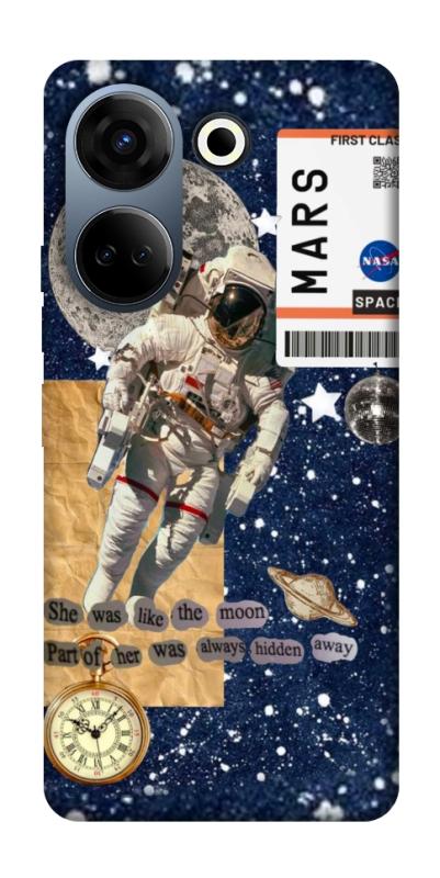 Чехол itsPrint Space collage для TECNO Camon 20 Pro (CK7n), космос, купить оптом с доставкой
