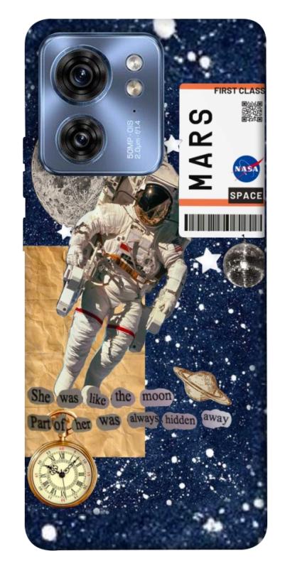 Чехол itsPrint Space collage для Motorola Edge 40, космос, купить оптом с доставкой