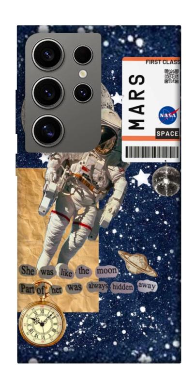 Чехол itsPrint Space collage для Samsung Galaxy S24 Ultra, космос, купить оптом с доставкой