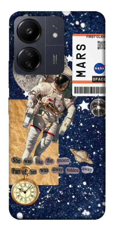 Чехол itsPrint Space collage для Xiaomi Redmi 13C, космос, купить оптом с доставкой