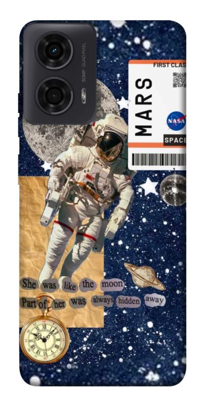 Чехол itsPrint Space collage для Motorola Moto G24, космос, купить оптом с доставкой