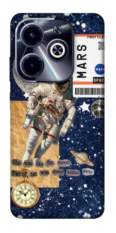 Чехол itsPrint Space collage для Infinix Hot 40i, космос, купить оптом с доставкой