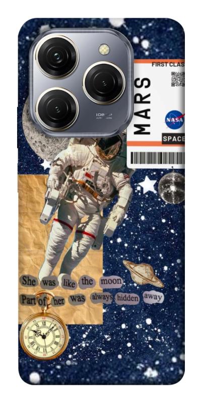 Чехол itsPrint Space collage для TECNO Spark 20 Pro, космос, купить оптом с доставкой