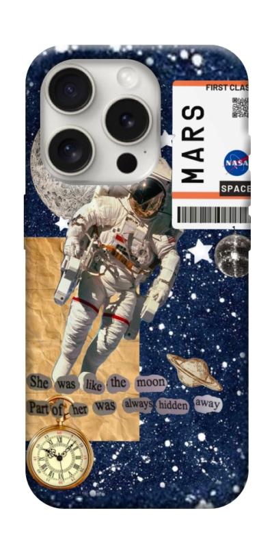 Чехол itsPrint Space collage для Apple iPhone 16 Pro (6.3"), космос, купить оптом с доставкой
