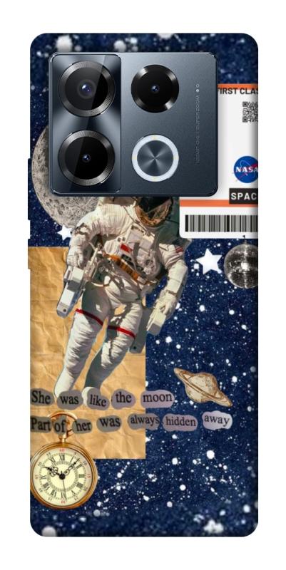 Чехол itsPrint Space collage для Infinix Note 40 Pro 4G, космос, купить оптом с доставкой