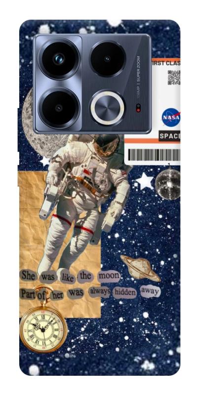 Чехол itsPrint Space collage для Infinix Note 40 4G, космос, купить оптом с доставкой