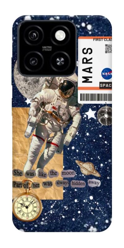 Чехол itsPrint Space collage для ZTE Blade A55 4G, космос, купить оптом с доставкой
