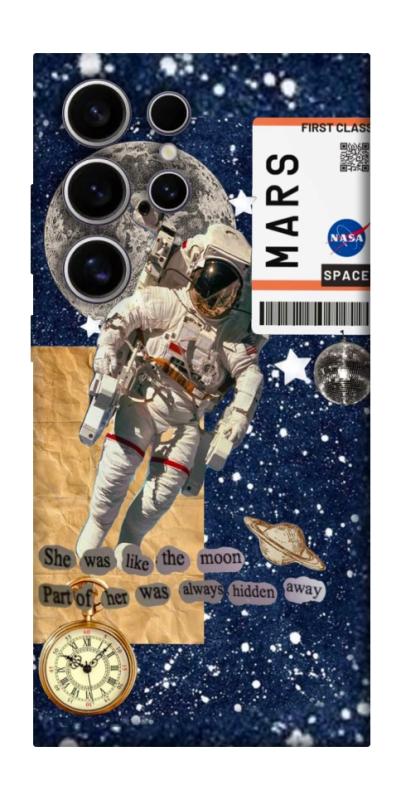 Чехол itsPrint Space collage для Samsung Galaxy S25 Ultra, космос, купить оптом с доставкой