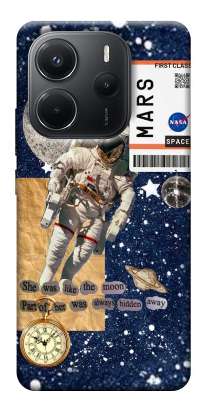 Чехол itsPrint Space collage для Xiaomi Redmi Note 14 4G (Int. version), космос, купить оптом с доставкой