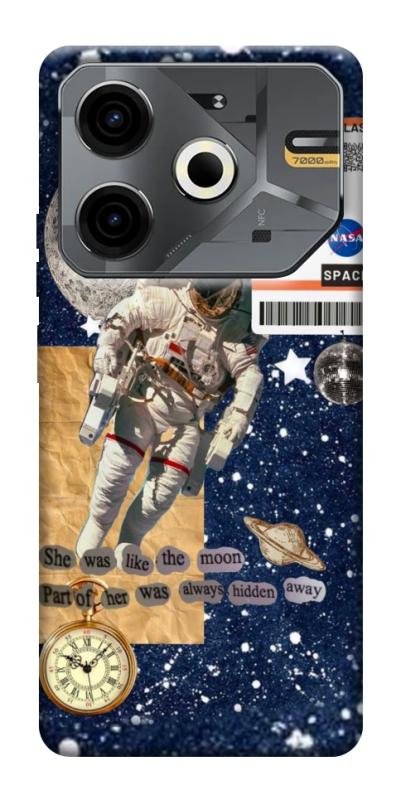 Чехол itsPrint Space collage для TECNO Pova 6 Neo (LI6), космос, купить оптом с доставкой