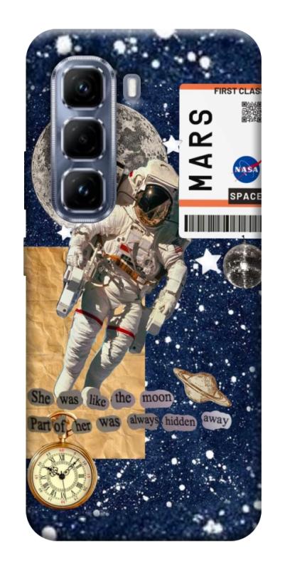Чехол itsPrint Space collage для Infinix Hot 50 Pro, космос, купить оптом с доставкой