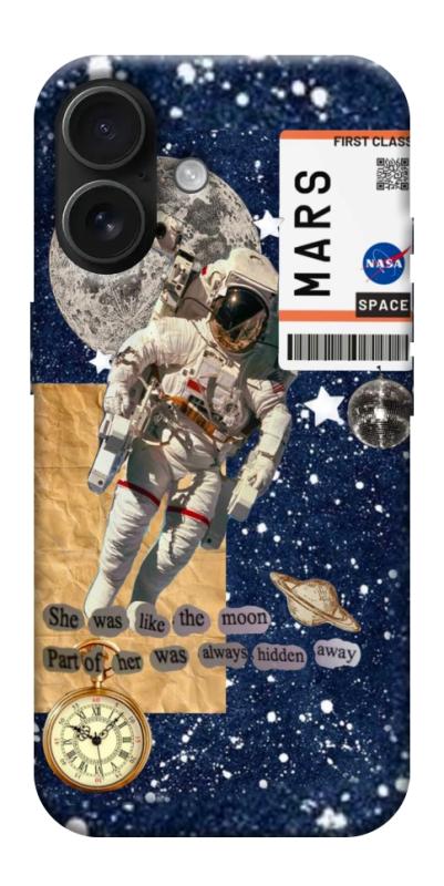 Чехол itsPrint Space collage для Apple iPhone 17 (6.3"), космос, купить оптом с доставкой