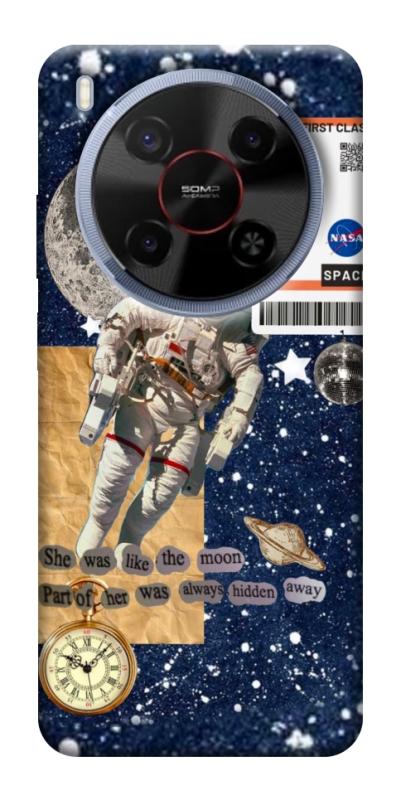 Чехол itsPrint Space collage для ZTE Nubia V70 Max, космос, купить оптом с доставкой