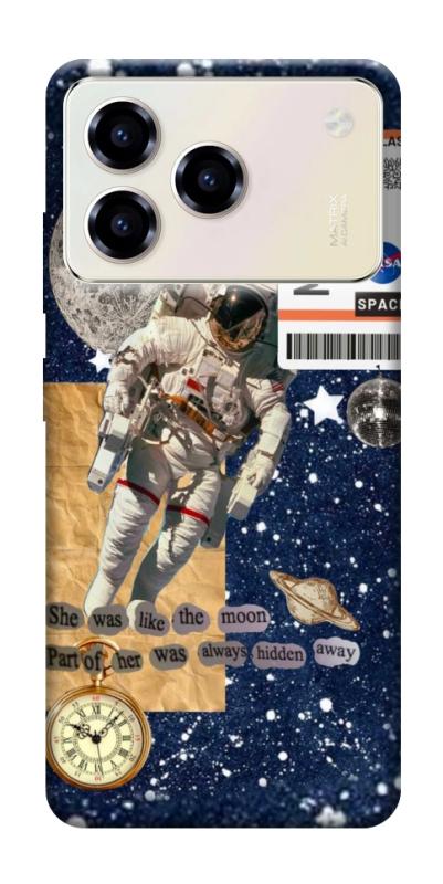 Чехол itsPrint Space collage для ZTE Blade A76, космос, купить оптом с доставкой