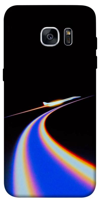 Чехол itsPrint Spaceship trail для Samsung G935F Galaxy S7 Edge, космос, купить оптом с доставкой