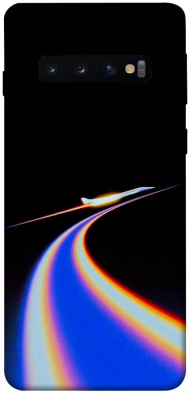 Чехол itsPrint Spaceship trail для Samsung Galaxy S10, космос, купить оптом с доставкой