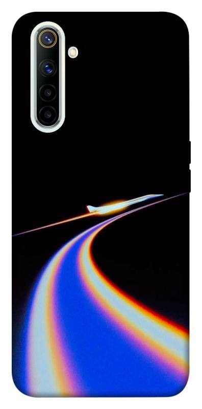 Чехол itsPrint Spaceship trail для Realme 6, космос, купить оптом с доставкой