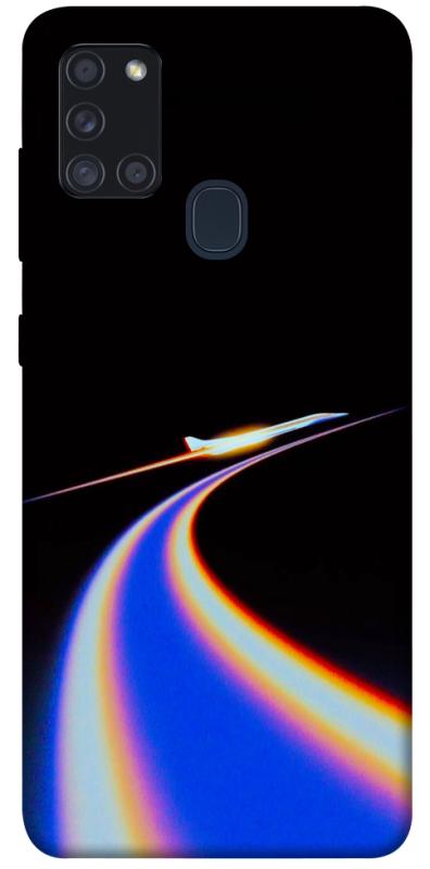 Чехол itsPrint Spaceship trail для Samsung Galaxy A21s, космос, купить оптом с доставкой