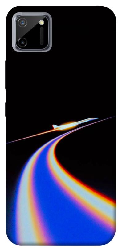 Чехол itsPrint Spaceship trail для Realme C11, космос, купить оптом с доставкой