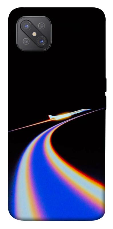 Чехол itsPrint Spaceship trail для Oppo A92s, космос, купить оптом с доставкой