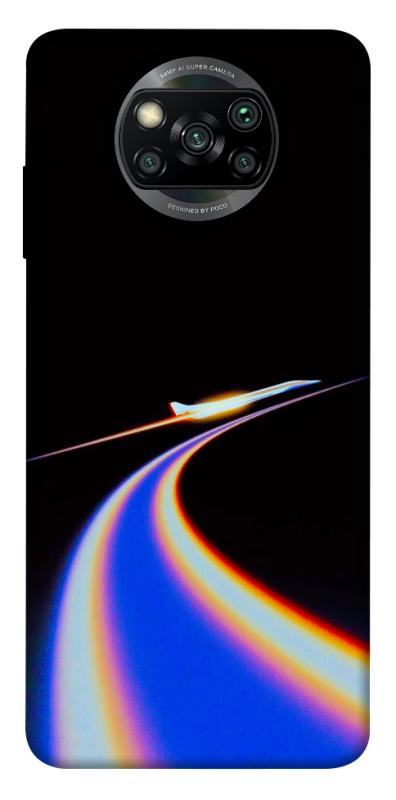 Чехол itsPrint Spaceship trail для Xiaomi Poco X3 NFC / Poco X3 Pro, космос, купить оптом с доставкой