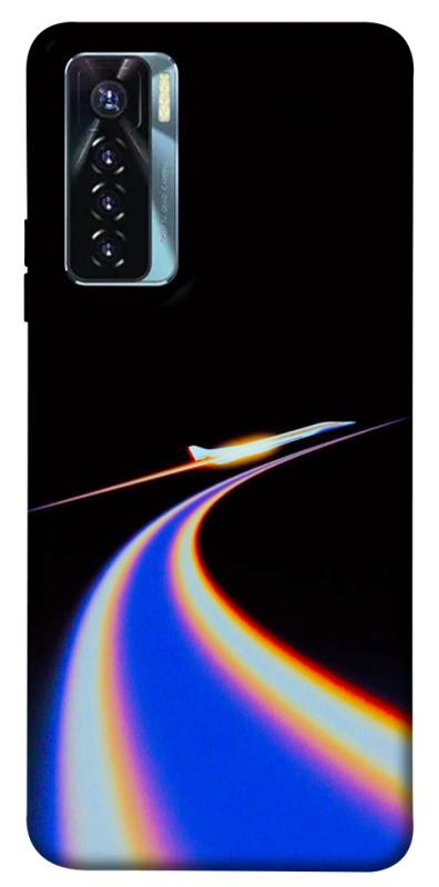 Чехол itsPrint Spaceship trail для TECNO Camon 17 Pro, космос, купить оптом с доставкой
